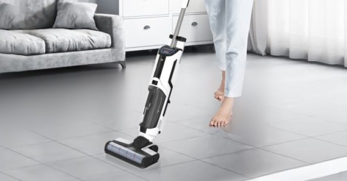 New experience of using Wet and Dry Vacuum Cleaner — Floor Washer WS-C11