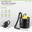 Electric ash vacuum cleaners WS-408